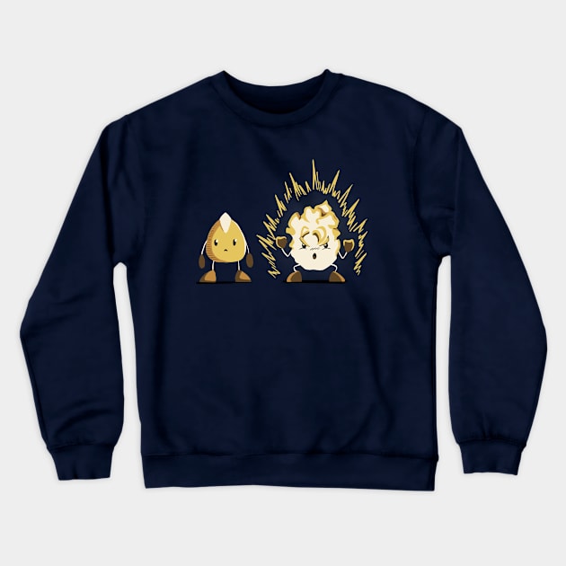 Popcorn The Supersaiyan Crewneck Sweatshirt by Akairos